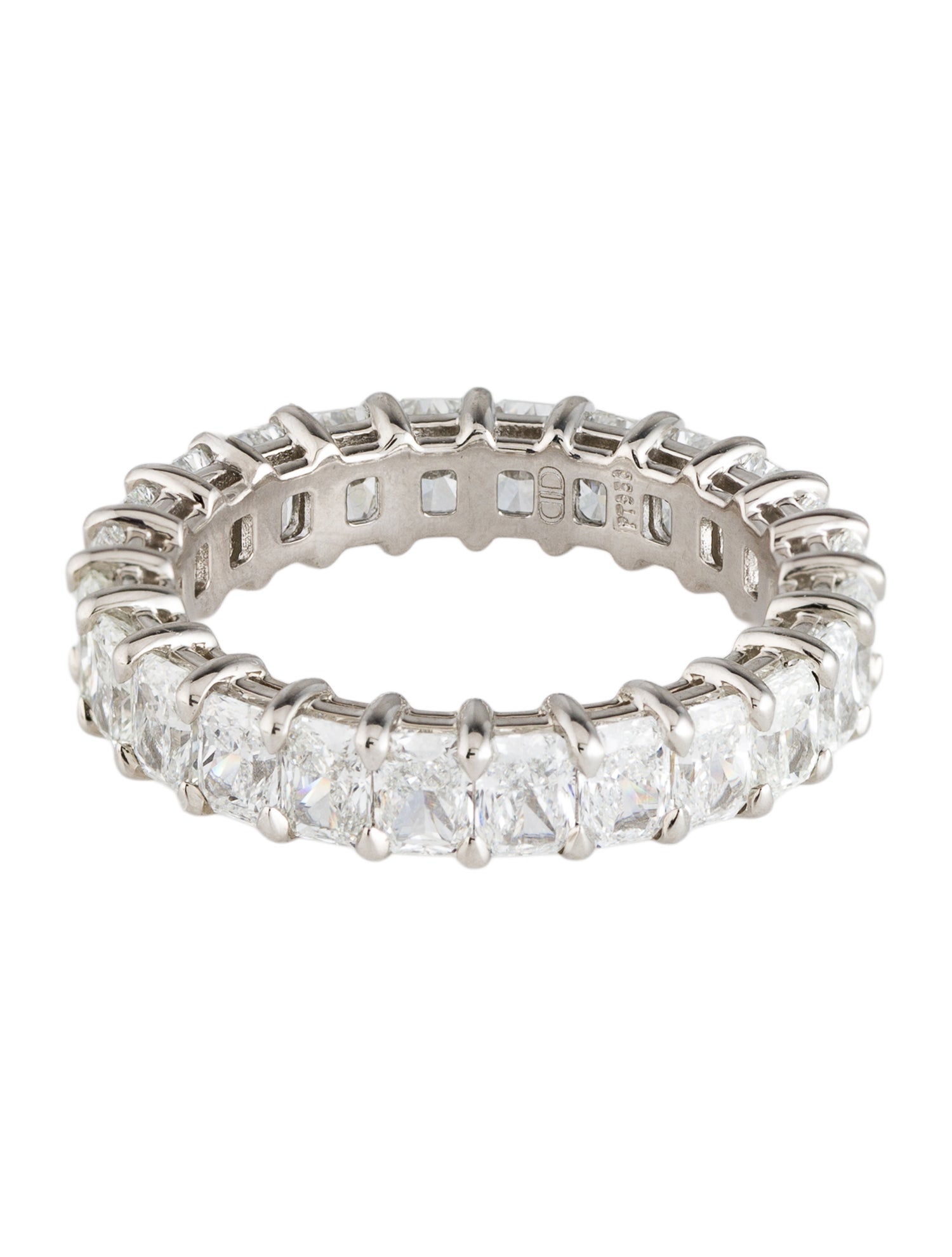 Daniella Design Platinum 4.31ctw Diamond Eternity Band