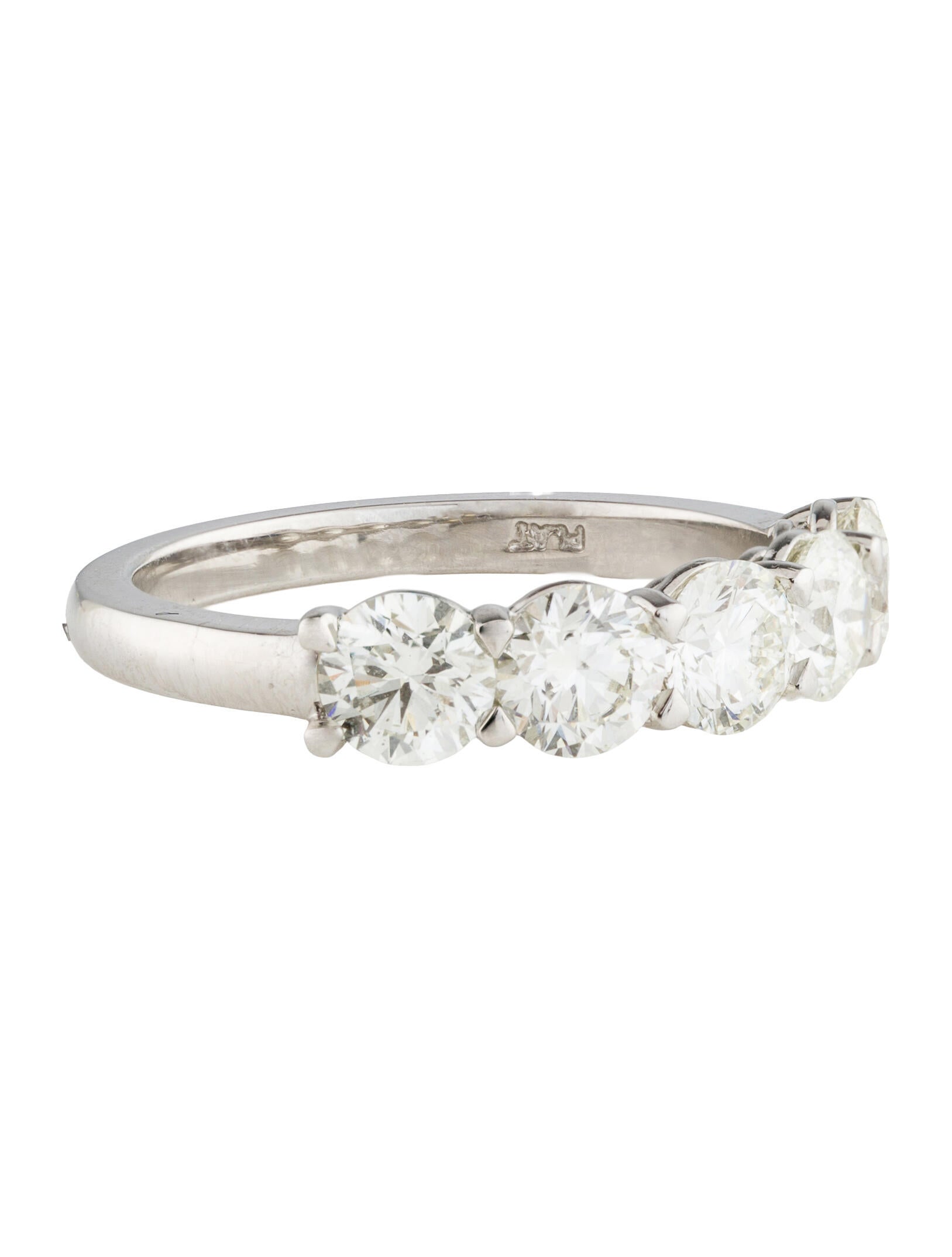 Daniella Design Platinum 1.86ctw Diamond Band