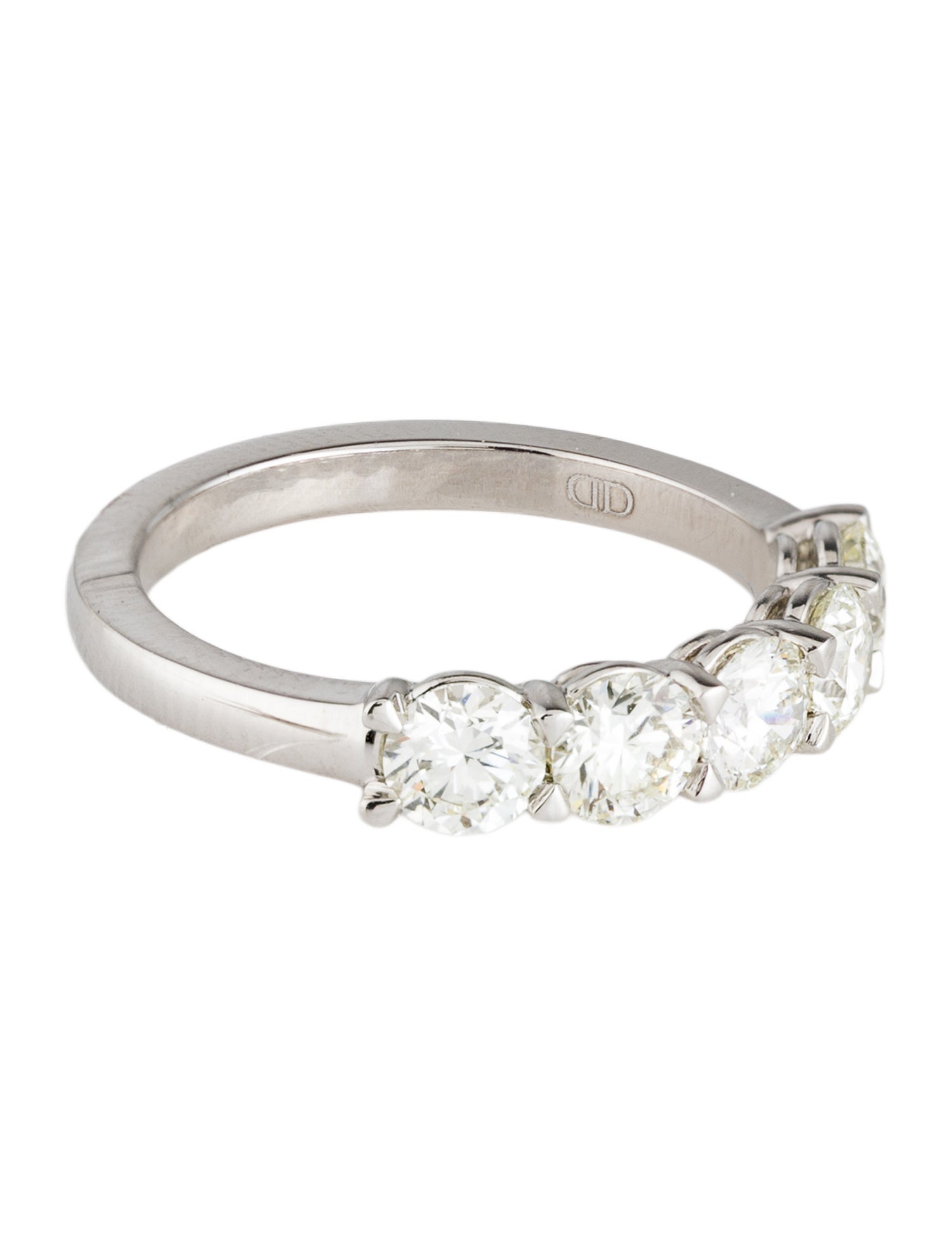Daniella Design Platinum 1.50ctw Diamond Band