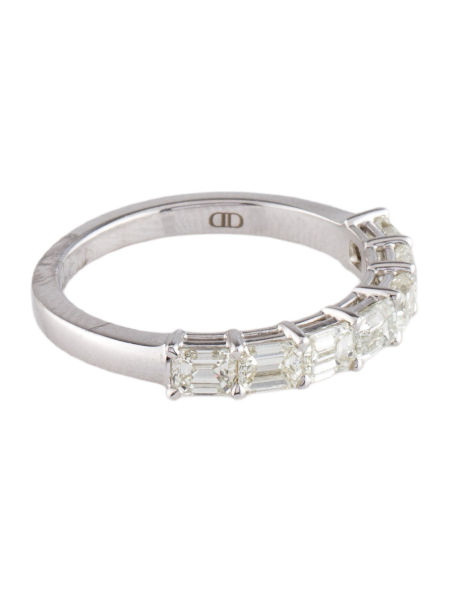 Daniella Design 14K 1.38ctw Diamond Horizontal Partway Band