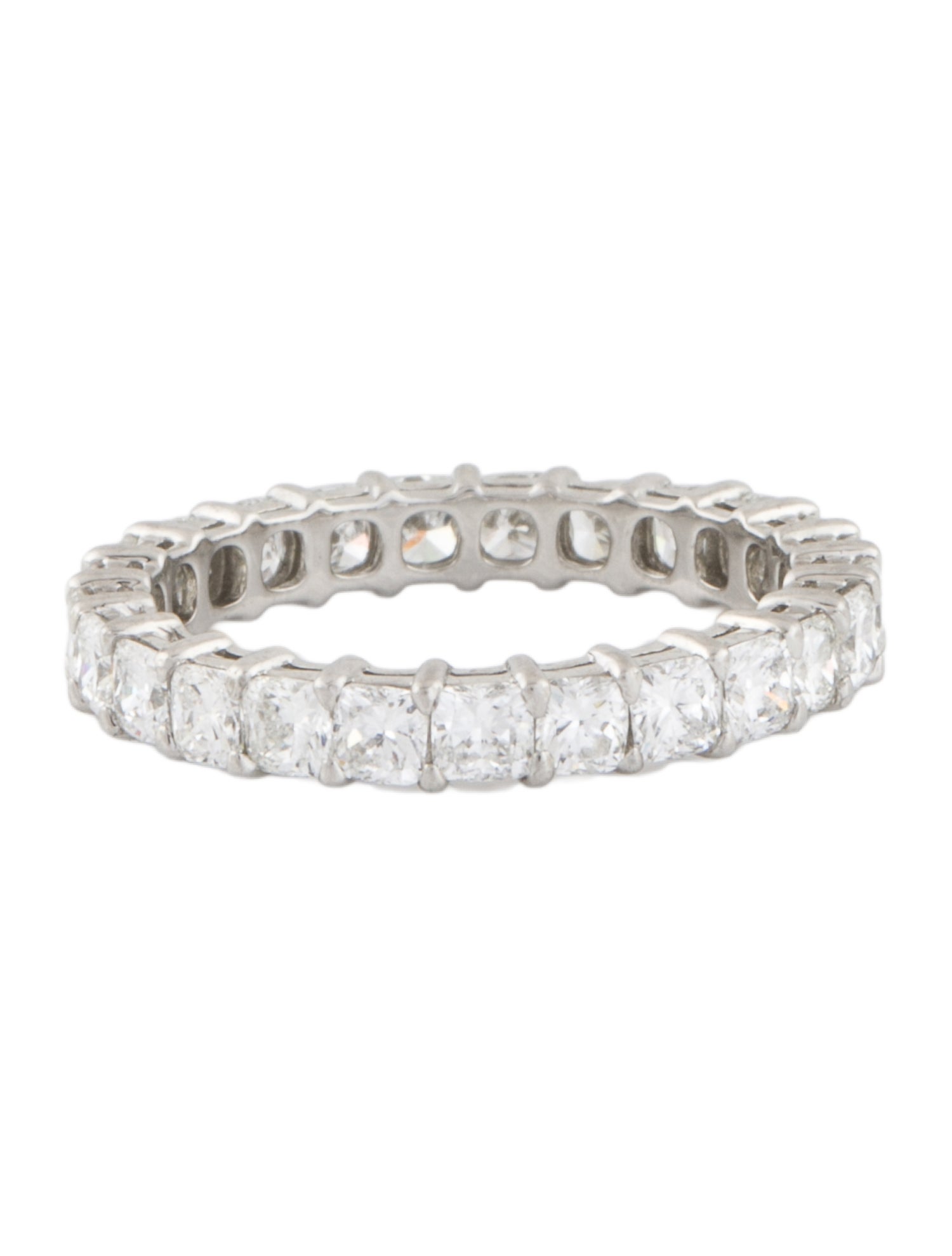 Daniella Design Platinum 2.50ctw Diamond Eternity Band Ring
