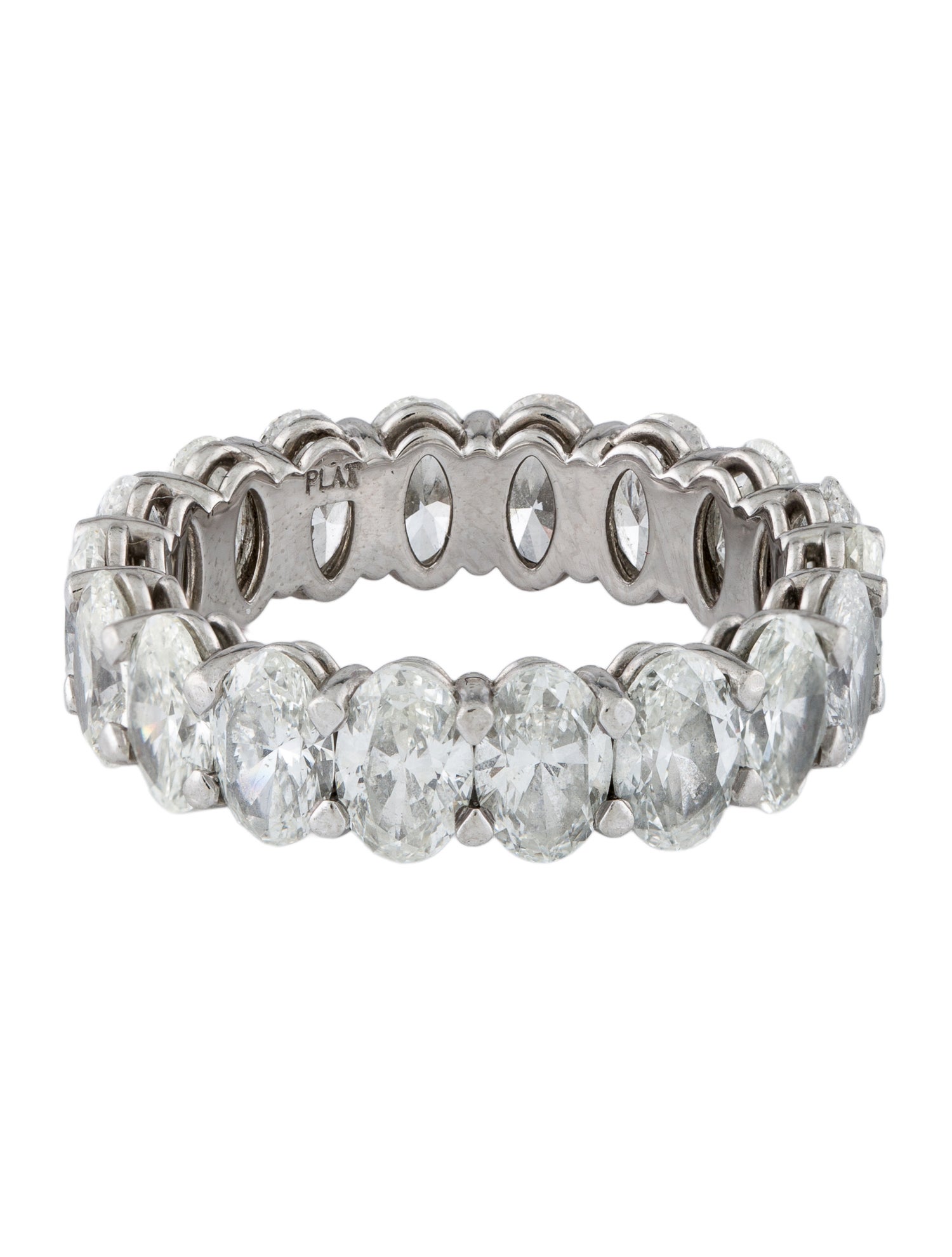 Daniella Design Platinum 5.83ctw Diamond Eternity Band