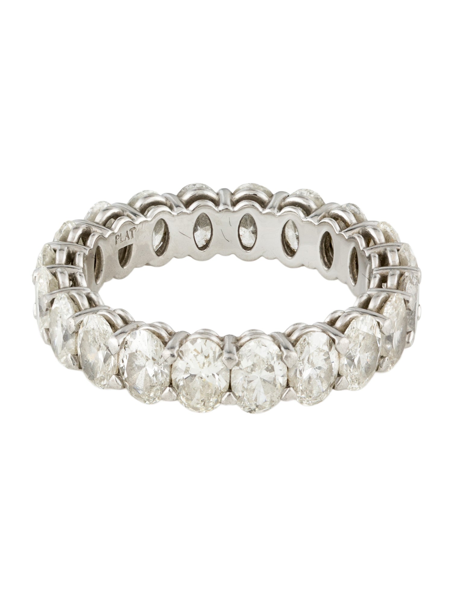 Daniella Design Platinum 4.68ctw Diamond Eternity Band