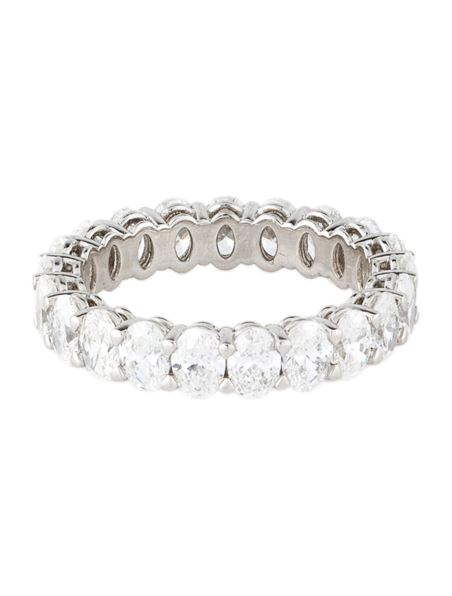 Daniella Design Platinum 3.58ctw Diamond Eternity Band