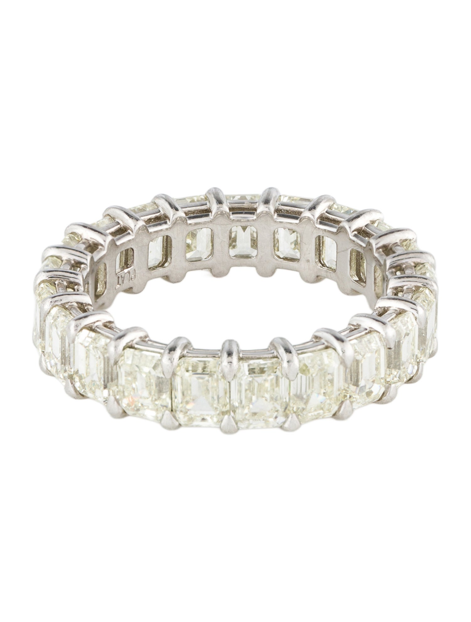 Daniella Design Platinum 6.40ctw Diamond Eternity Band