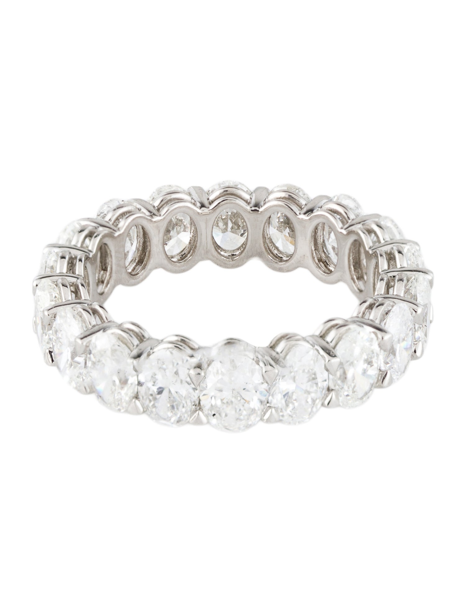 Daniella Design Platinum 5.20ctw Diamond Eternity Band