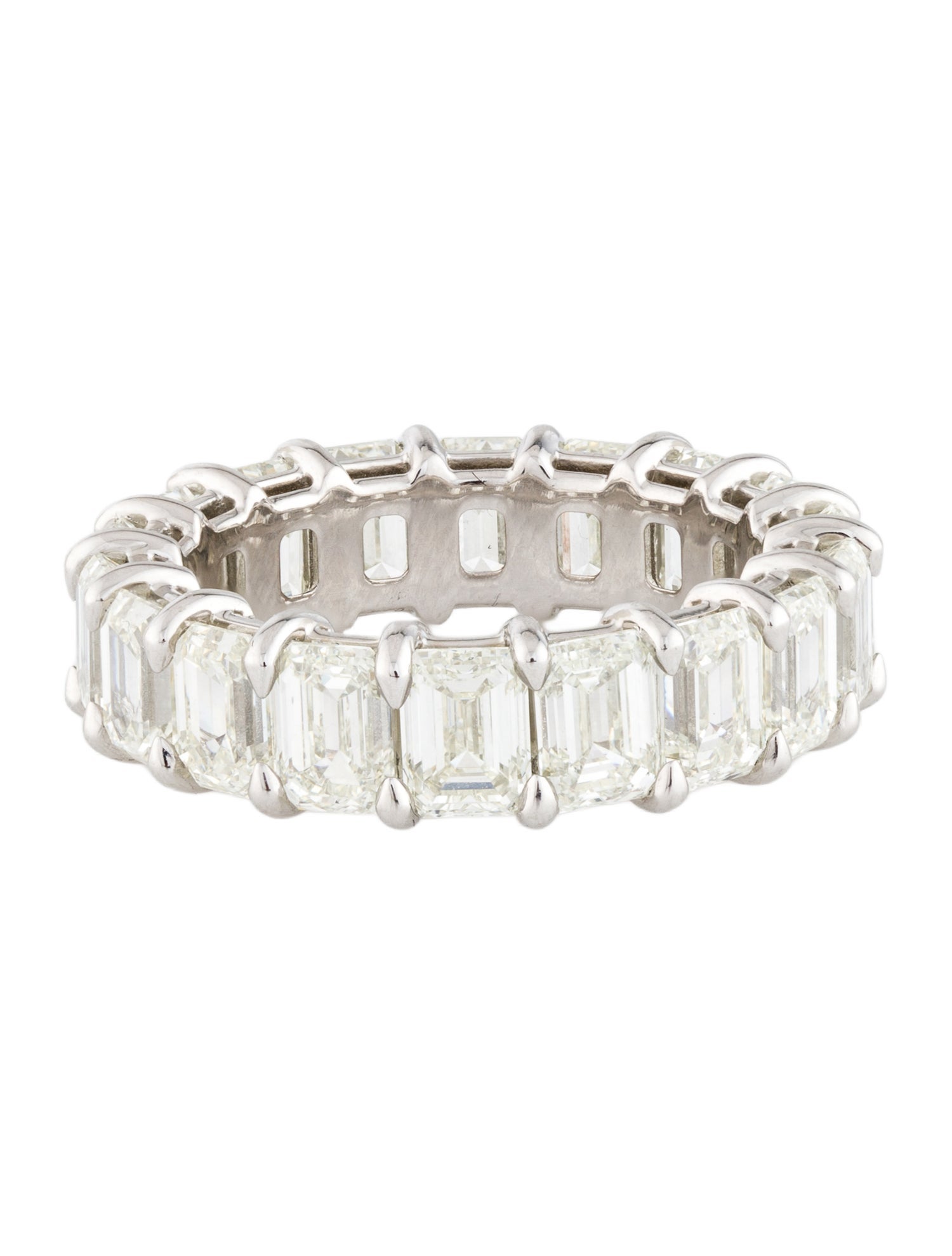 Daniella Design Platinum 9.01ctw Diamond Eternity Band