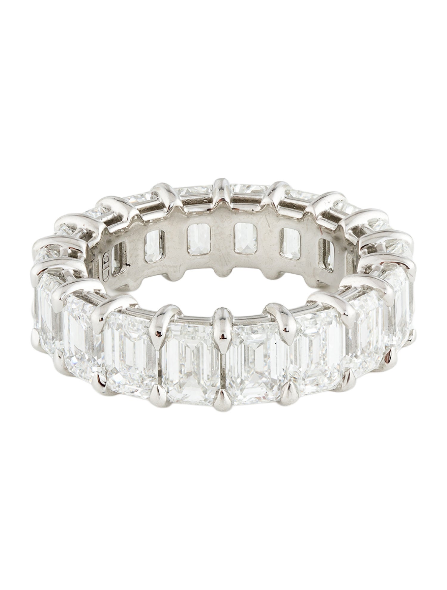 Daniella Design Platinum 9.05ctw Diamond Eternity Band