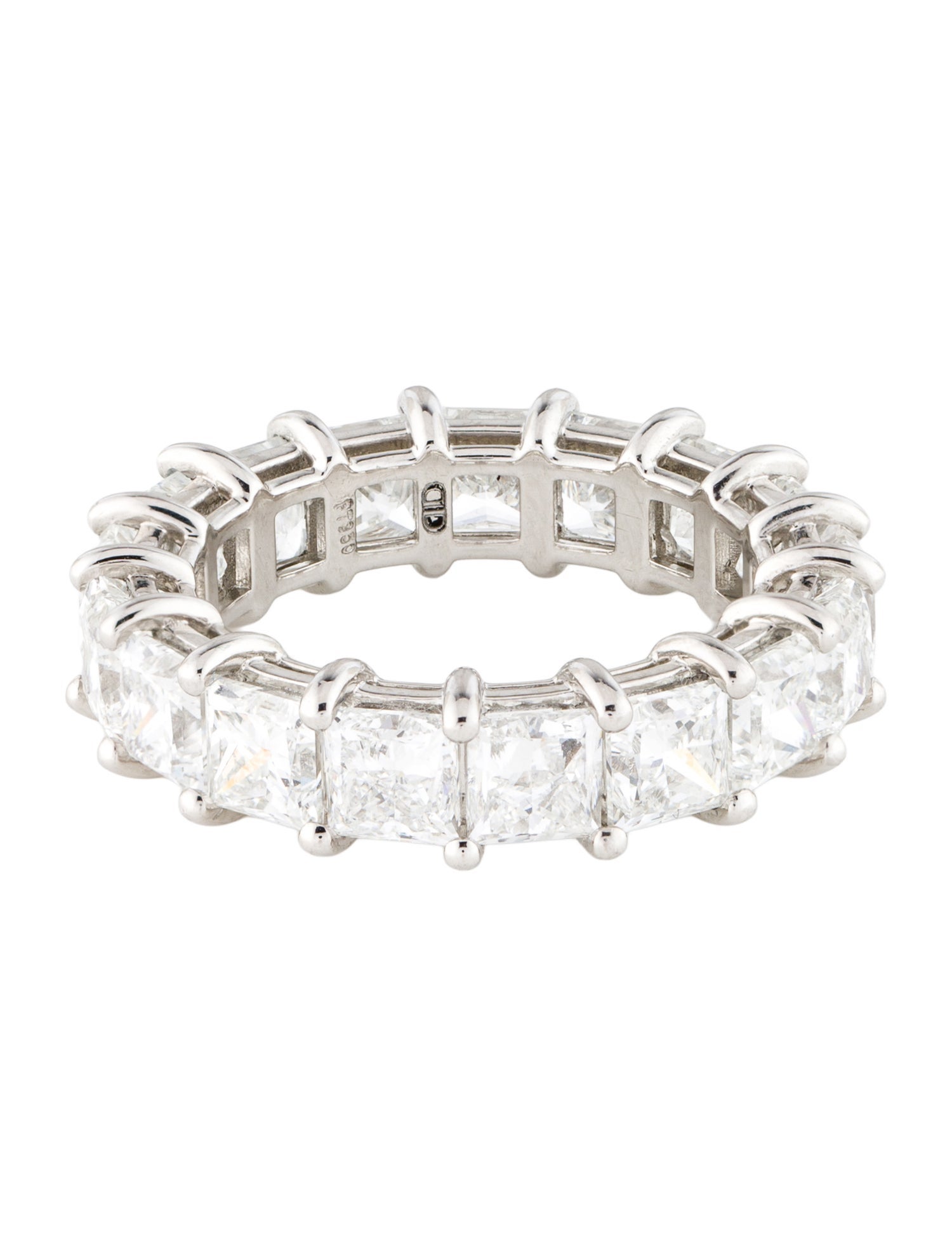 Daniella Design Platinum 8.54ctw Diamond Eternity Band