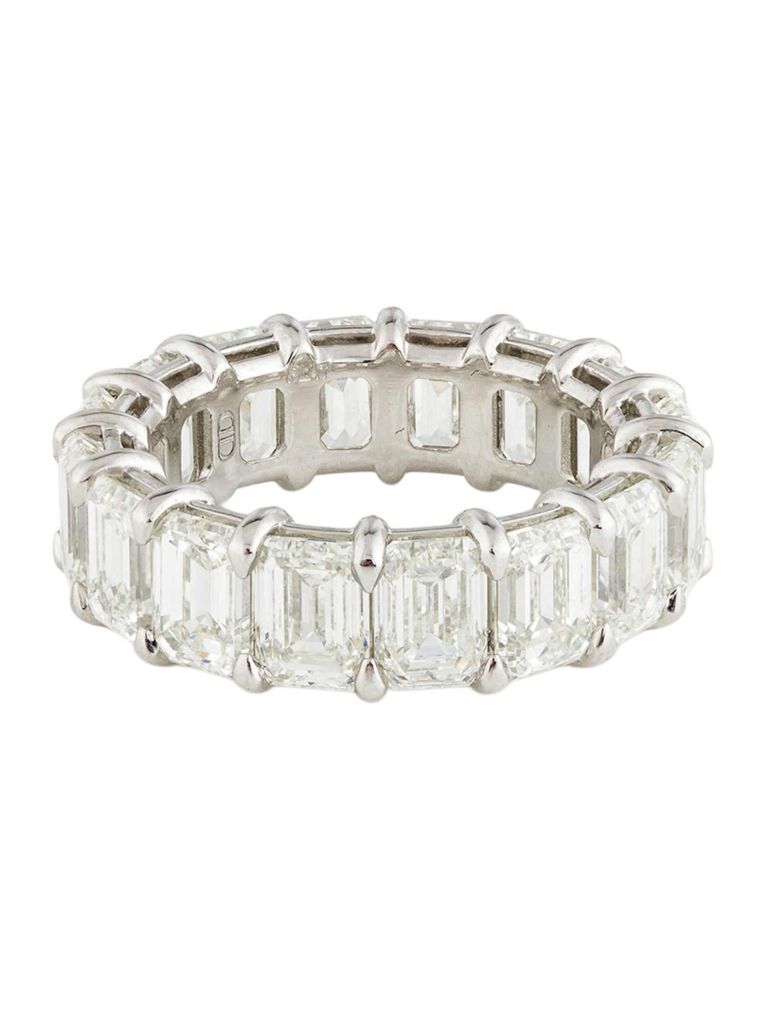 Daniella Design Platinum 11.24ctw Diamond Eternity Band w/ Tags