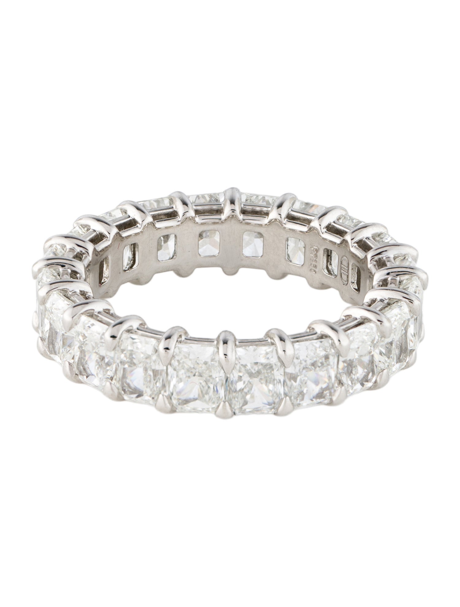 Daniella Design Platinum 8.03ctw Diamond Eternity Band