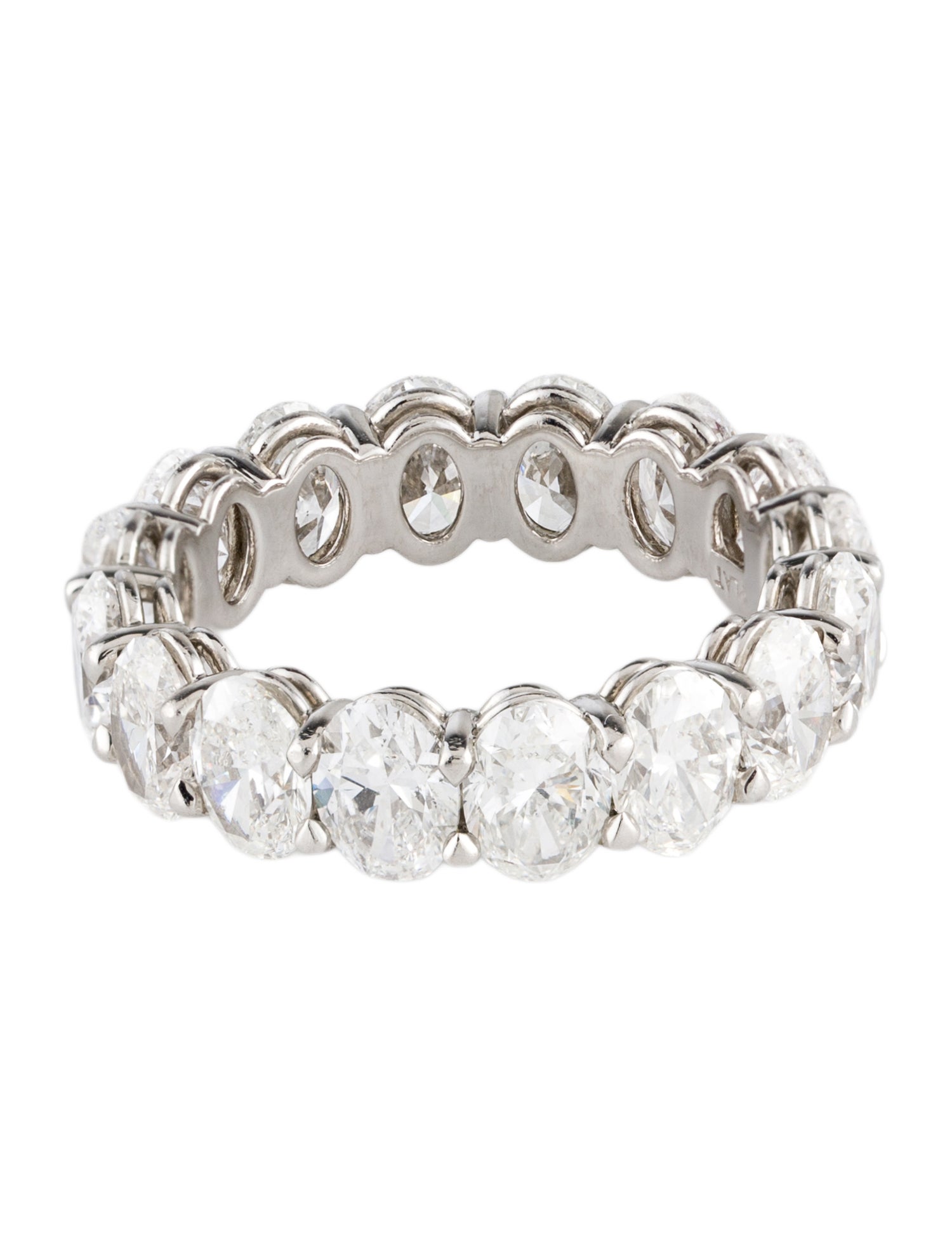 Daniella Design Platinum 6.39ctw Diamond Eternity Band
