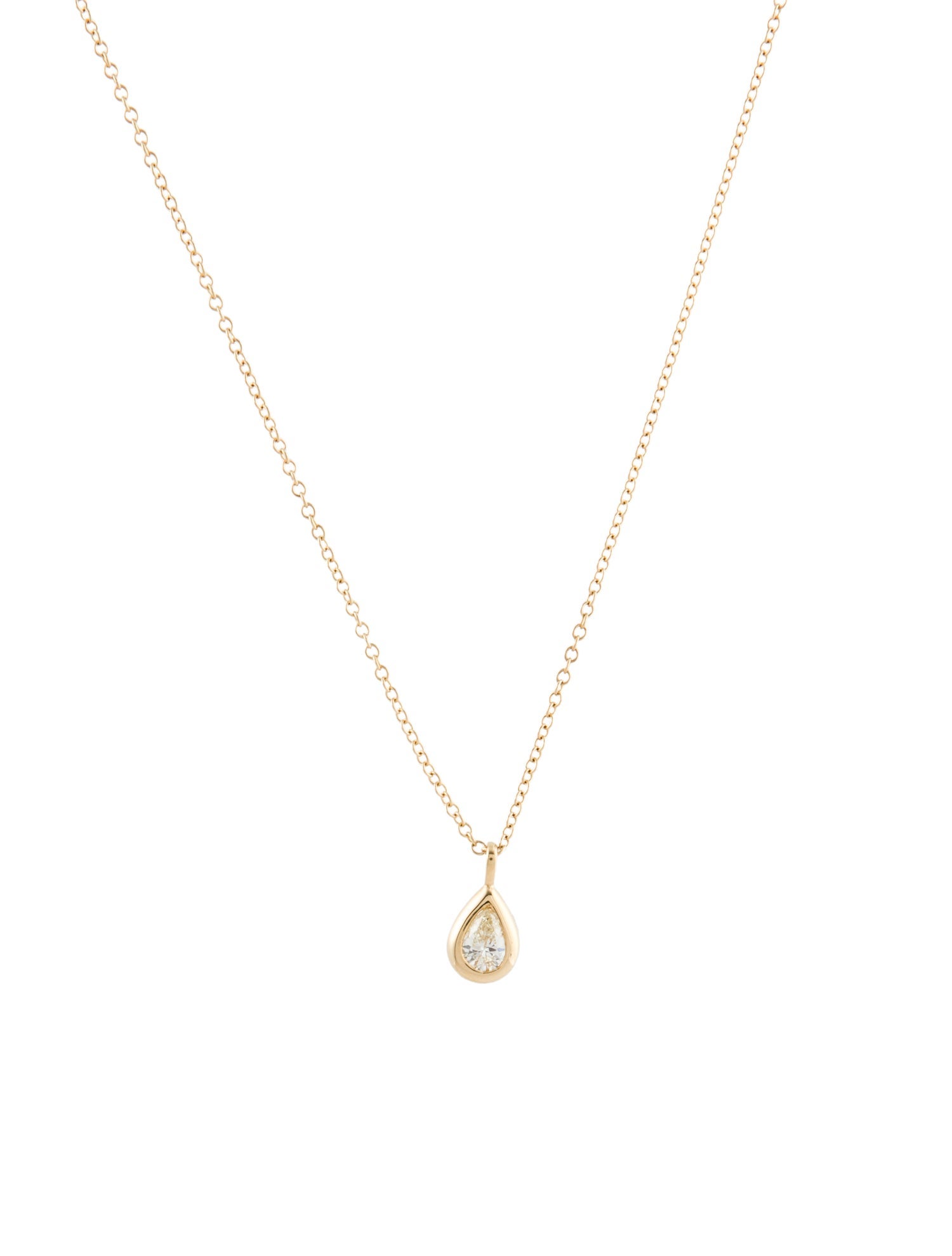 Daniella Design 18K Diamond Pendant Necklace
