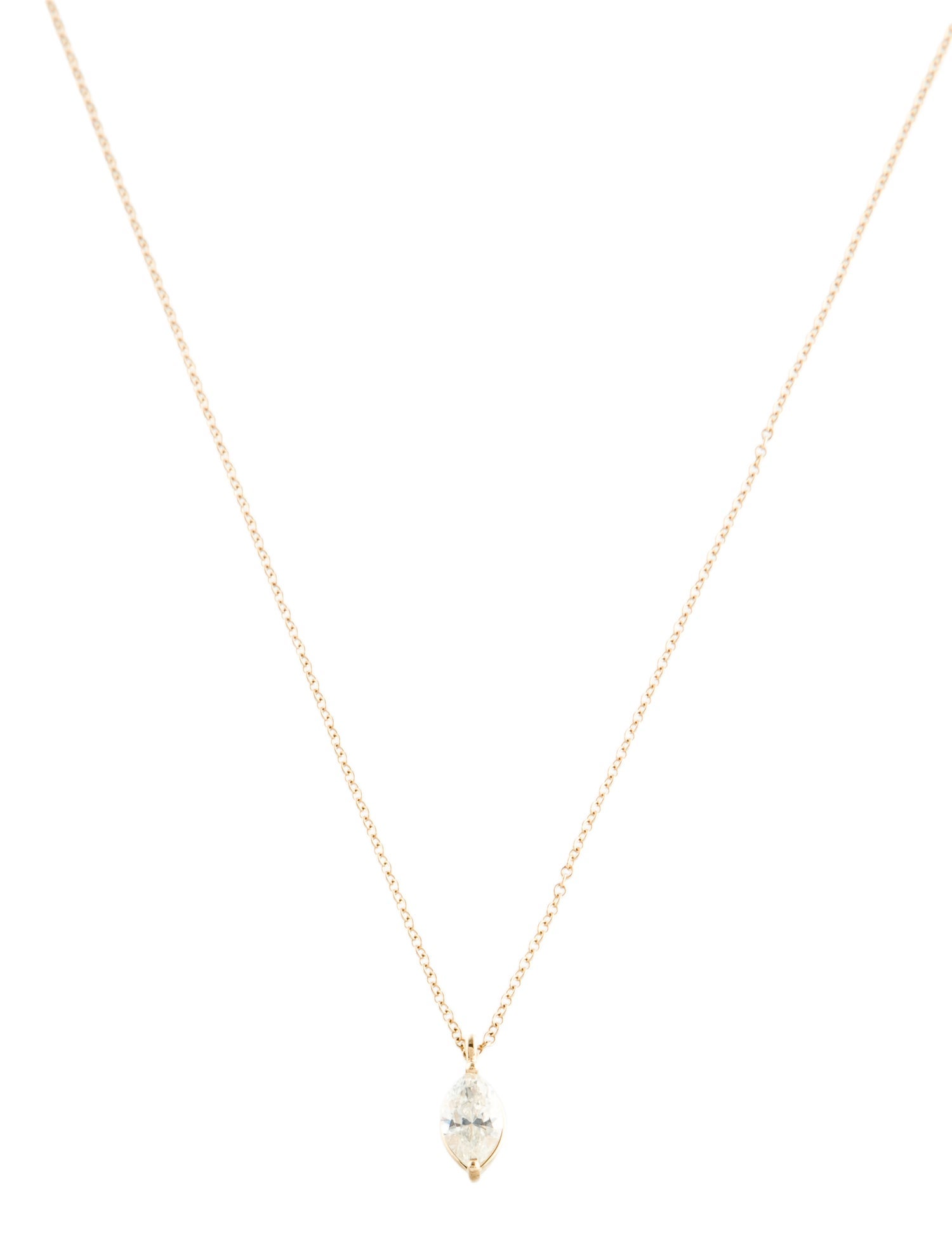 Daniella Design 18K Diamond Pendant Necklace