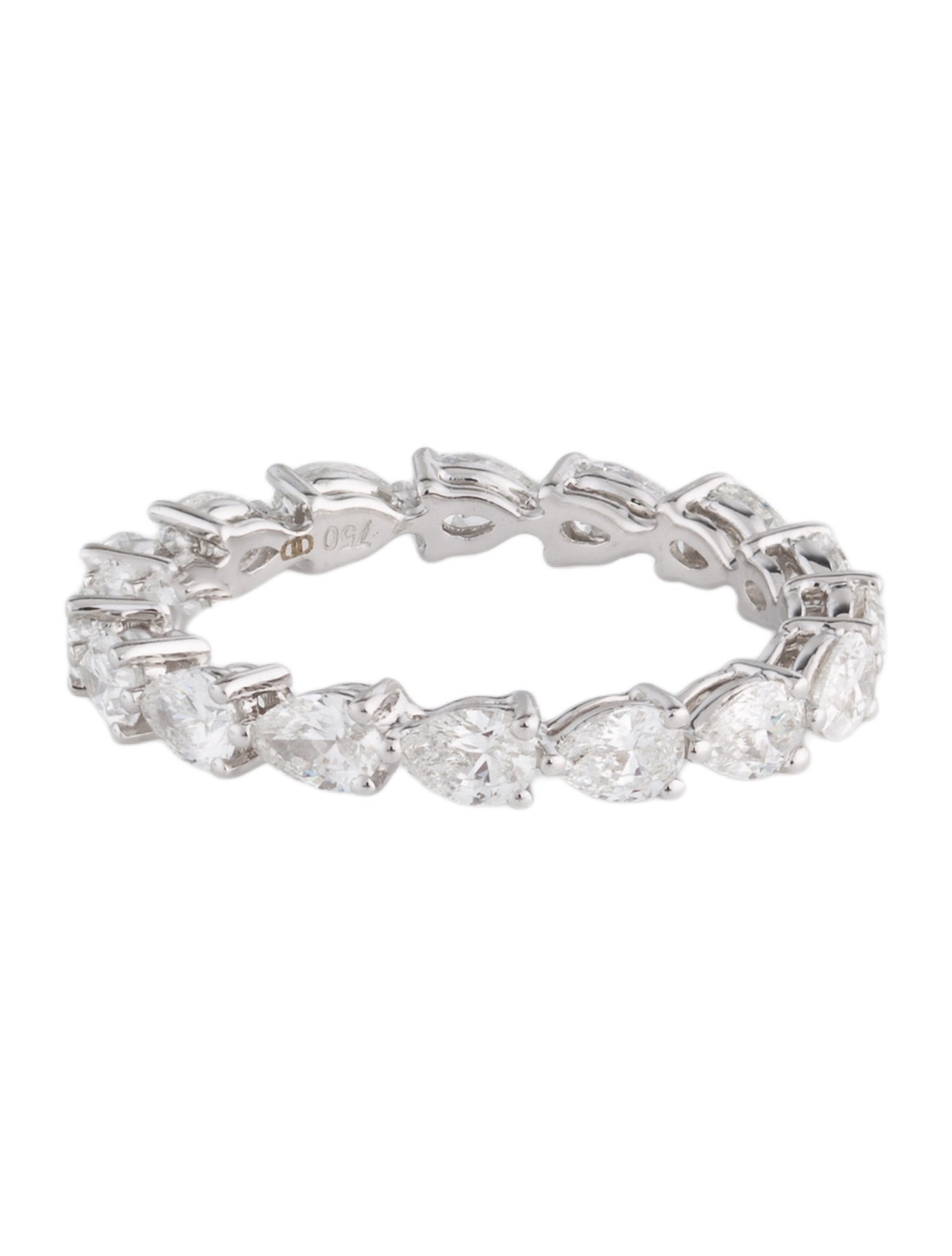 Daniella Design 18K 1.93ctw Diamond Eternity Band Ring