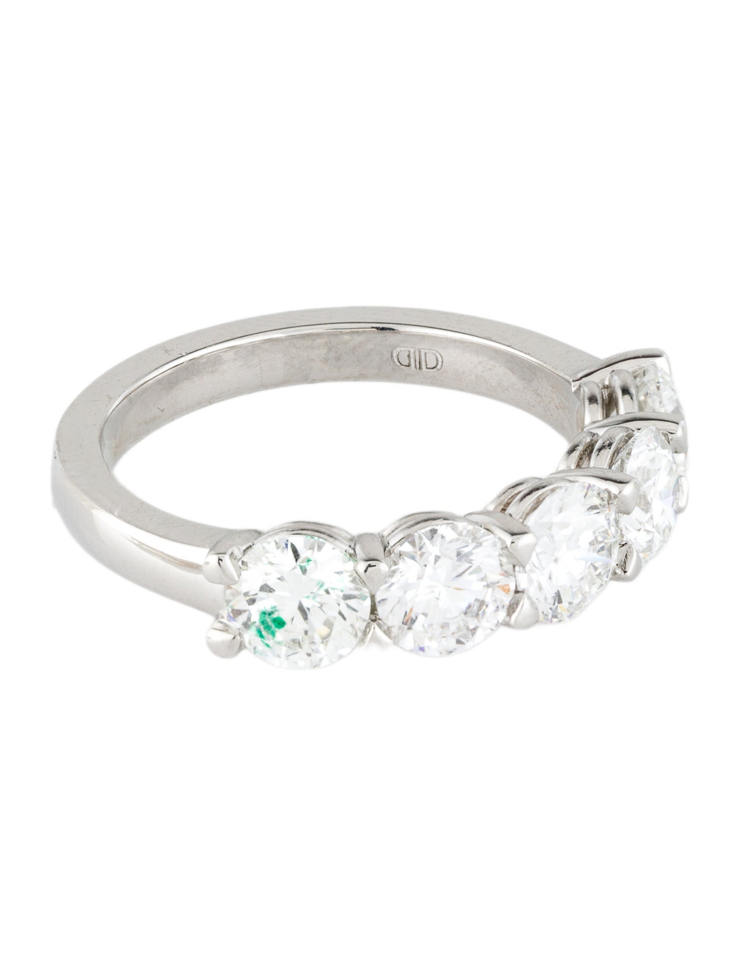 Daniella Design Platinum 2.51ctw Diamond Band