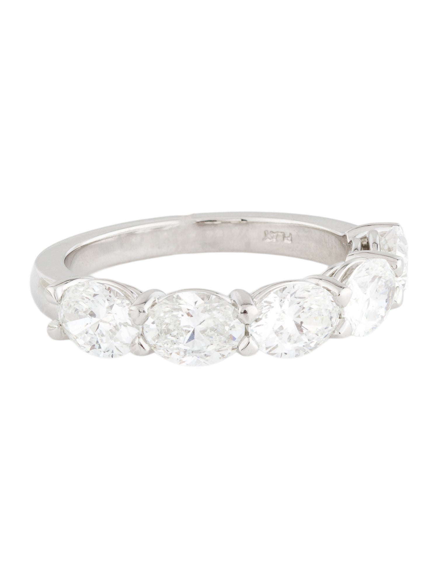 Daniella Design Platinum 2.50ctw Diamond Band