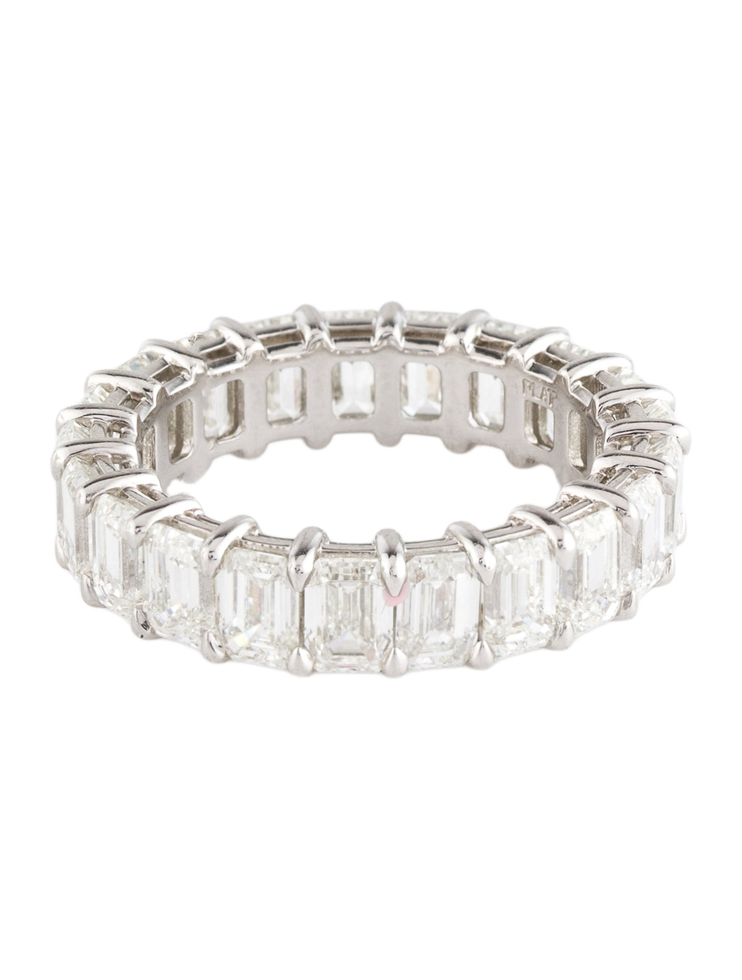 Daniella Design Platinum 6.33ctw Diamond Eternity Band