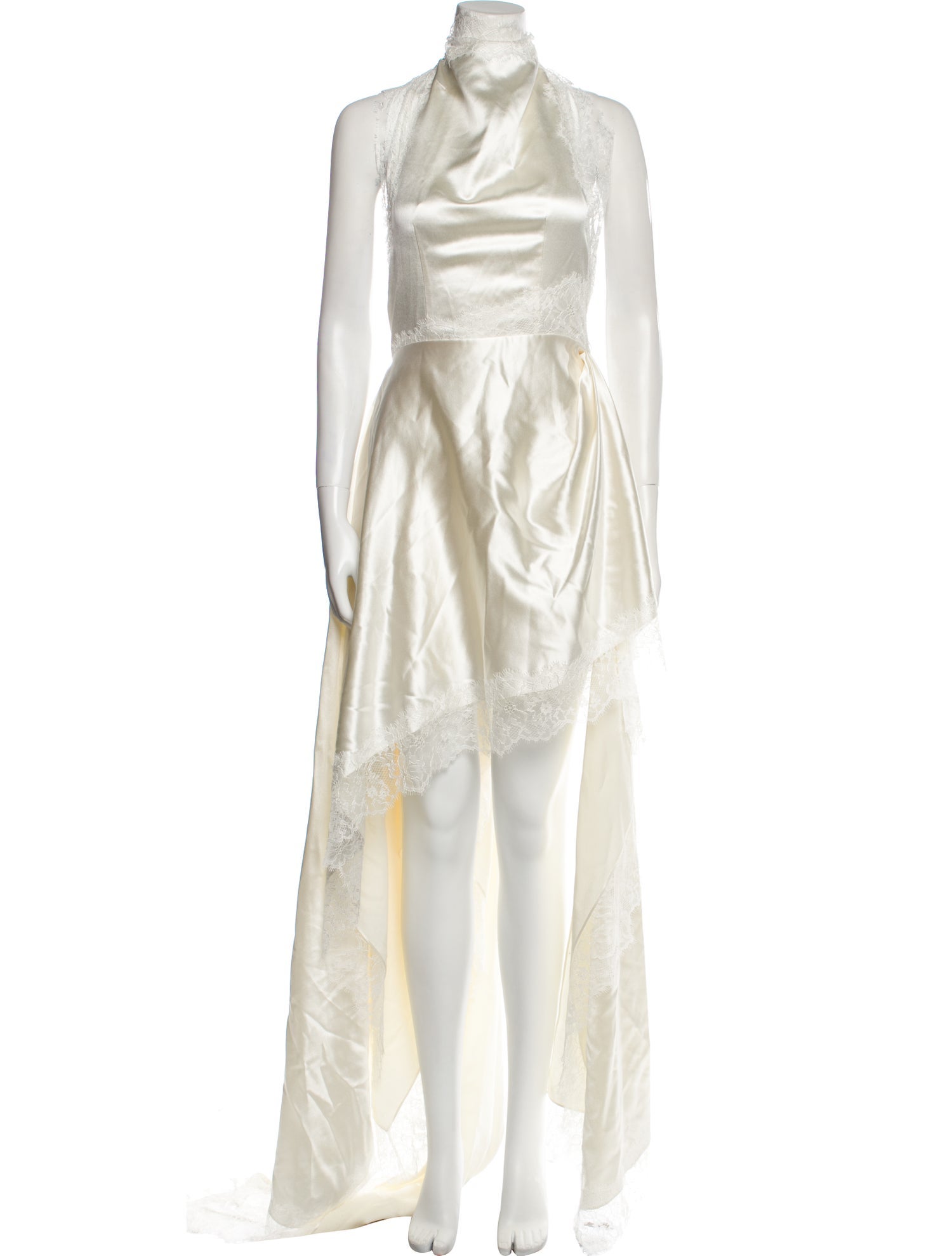Danielle Frankel Halterneck Midi Length Dress - Neutrals Dresses, Clothing - DANFR20065 | The RealReal Danielle Frankel Halterneck Midi Length Dress - Neutrals Dresses, Clothing - DANFR20065 | The RealReal