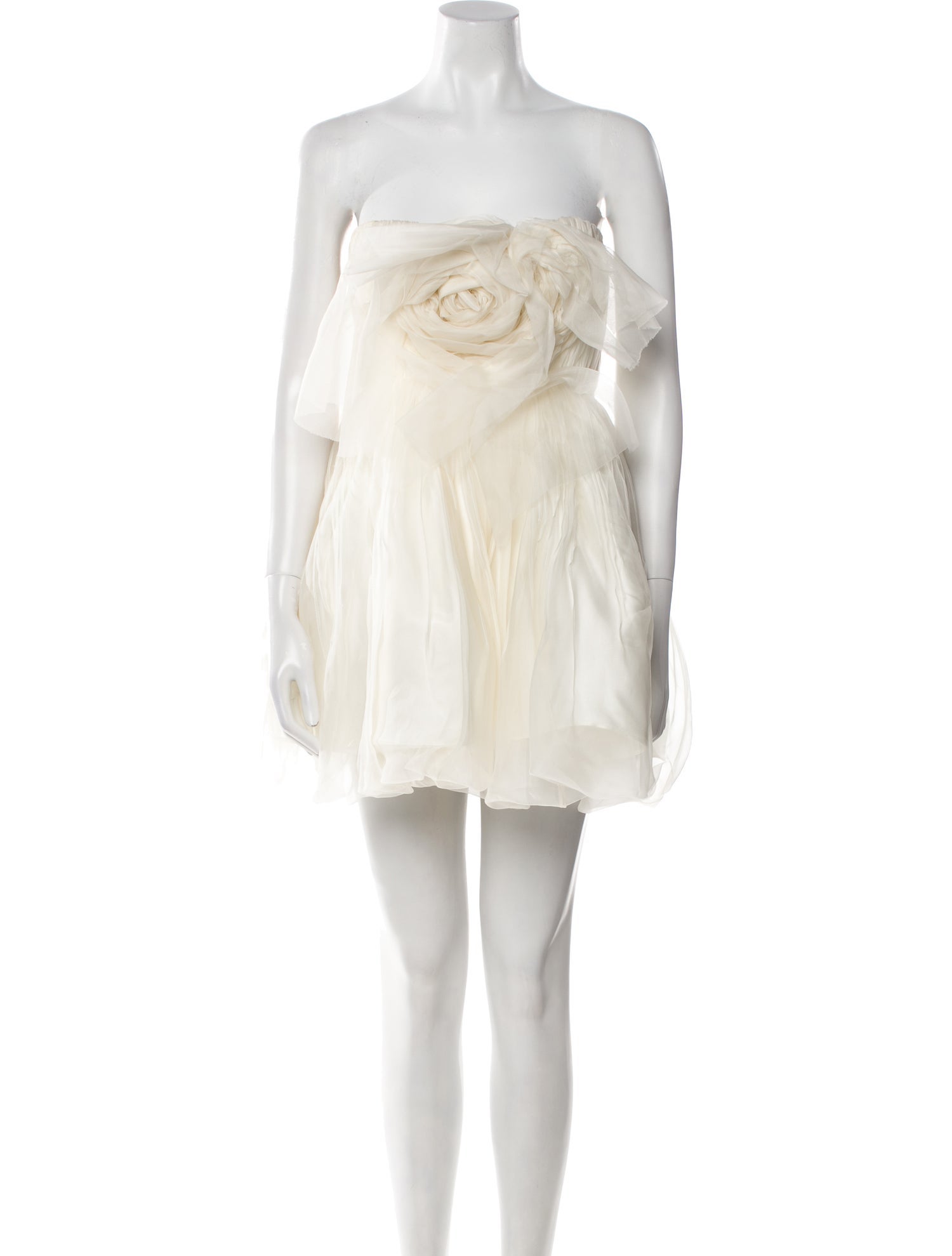 Danielle Frankel Silk Mini Dress