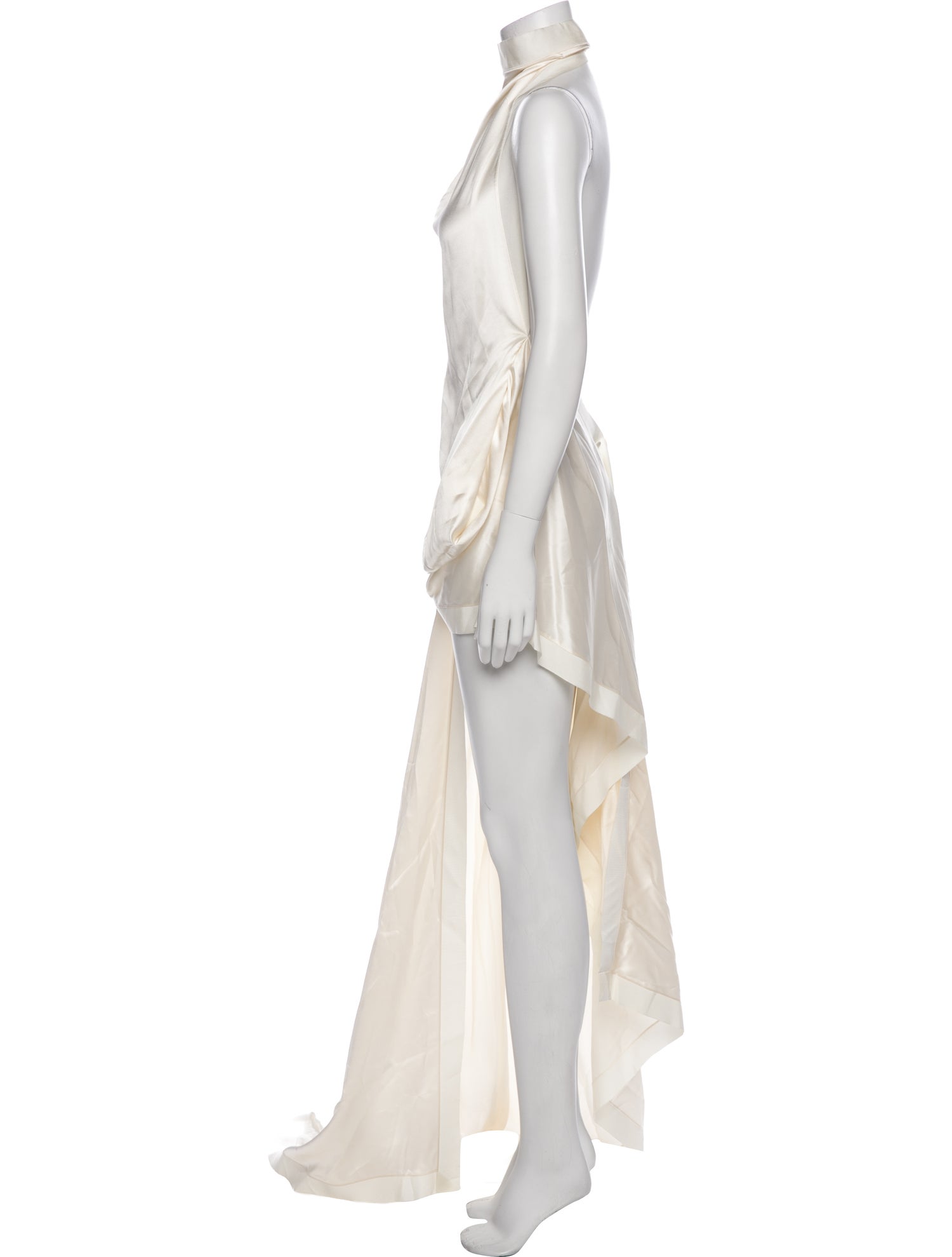 Danielle Frankel Silk Long Dress w/ Tags