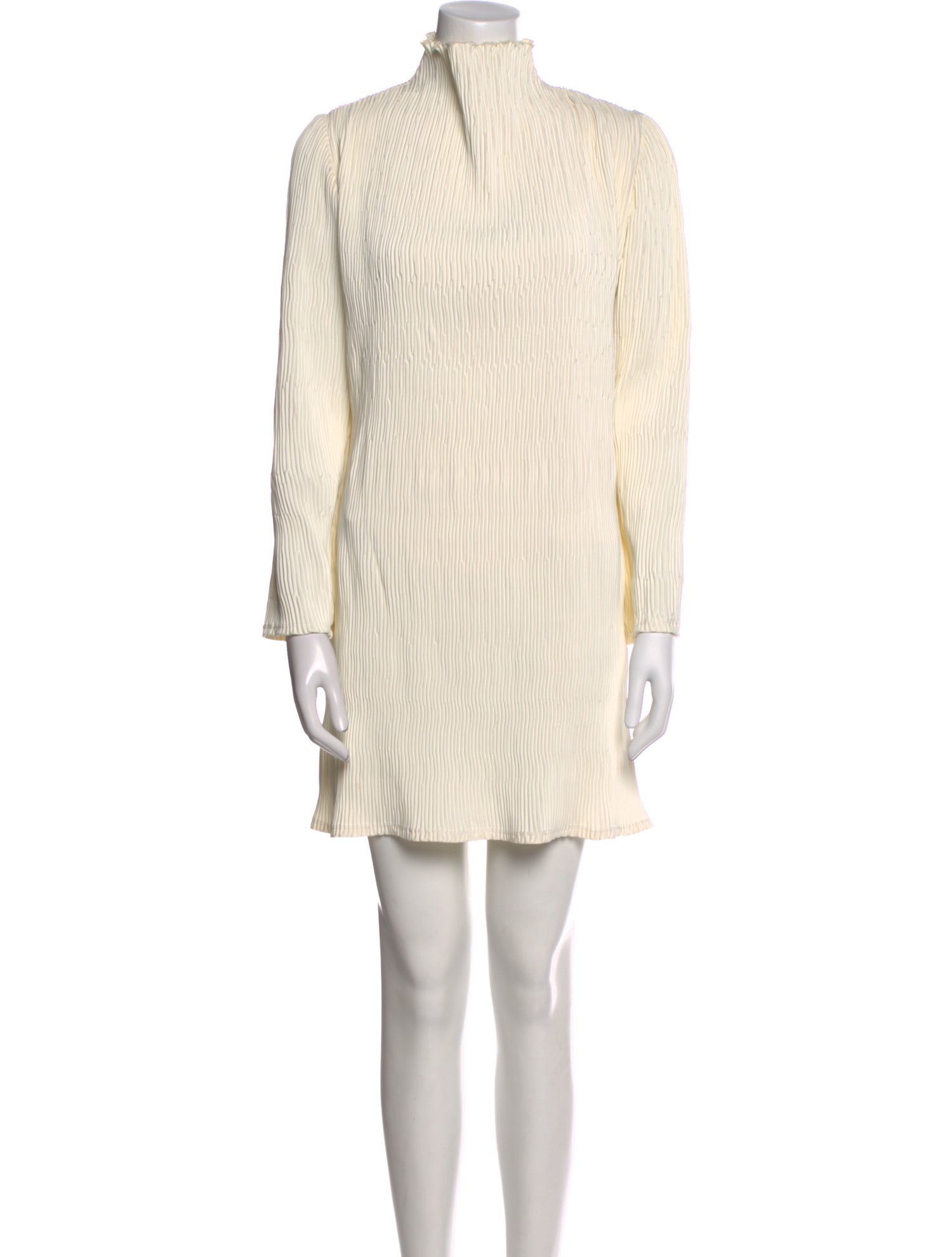 Danielle Frankel Turtleneck Mini Dress