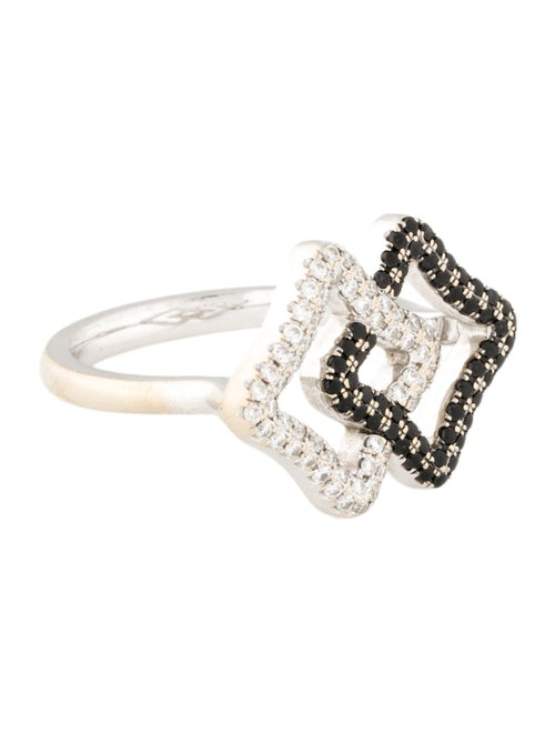 Danielle Marks 18K Diamond Intertwined Cocktail Ring