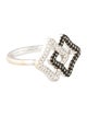 Danielle Marks 18K Diamond Intertwined Cocktail Ring