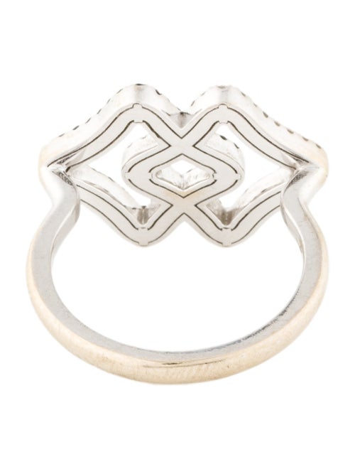 Danielle Marks 18K Diamond Intertwined Cocktail Ring