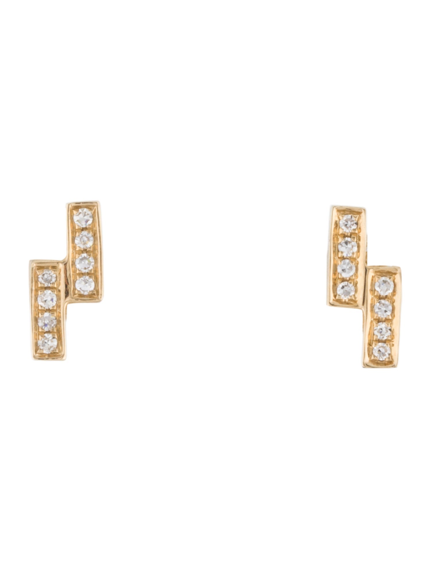 Dana Rebecca Designs 14K Diamond Stud Earrings