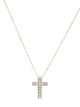 Dana Rebecca Designs 14K Diamond Cross Pendant Necklace