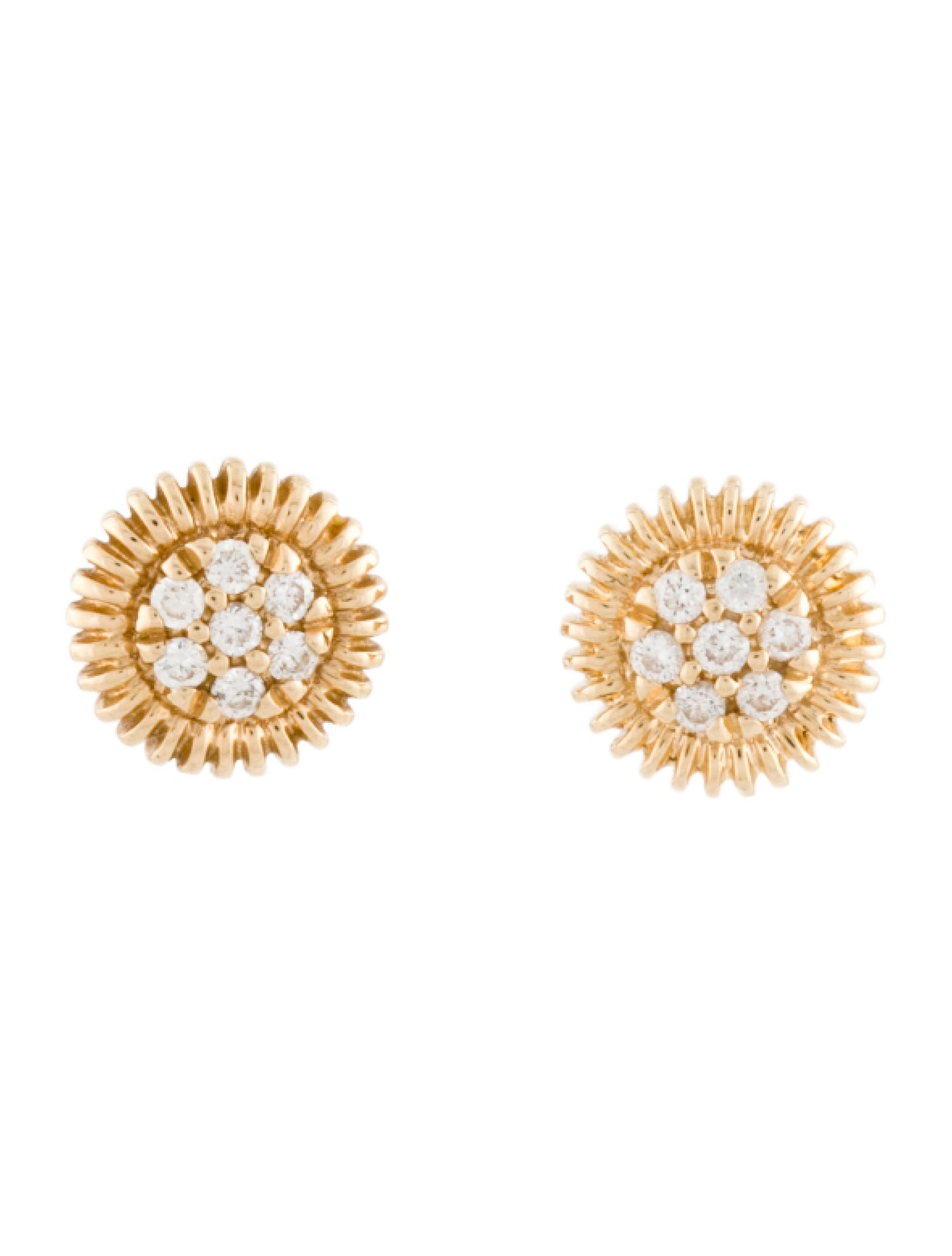 Dana Rebecca Designs 14K Diamond Stud Earrings