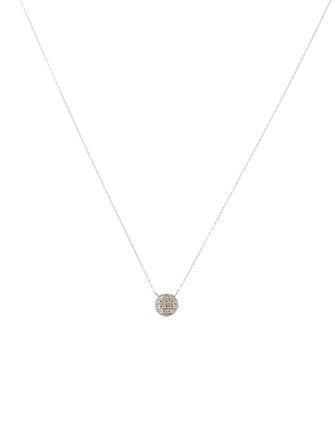 Dana Rebecca Designs 14K Diamond Lauren Joy Mini Disc Necklace