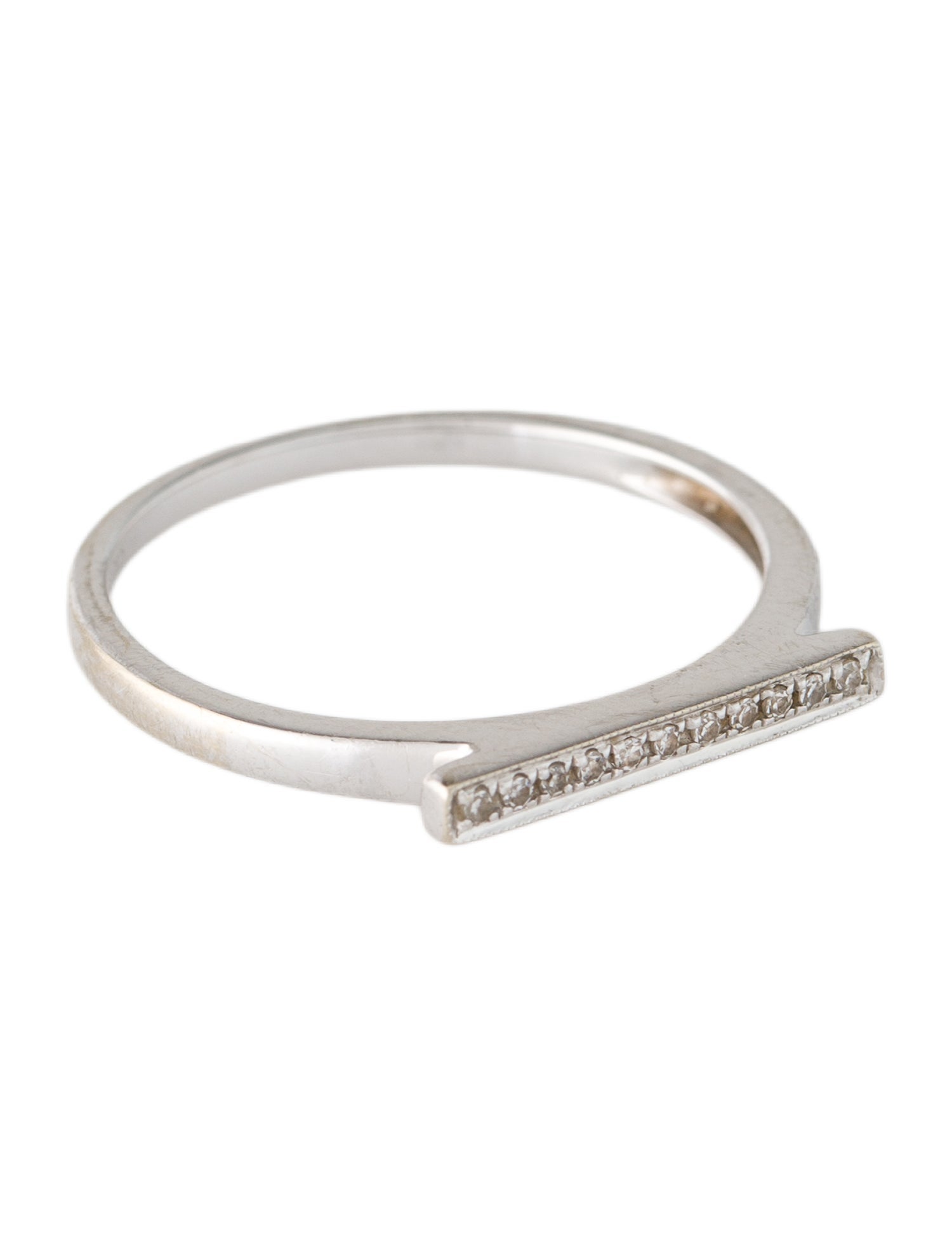 Dana Rebecca Designs 14K Diamond Sylvie Rose Bar Ring