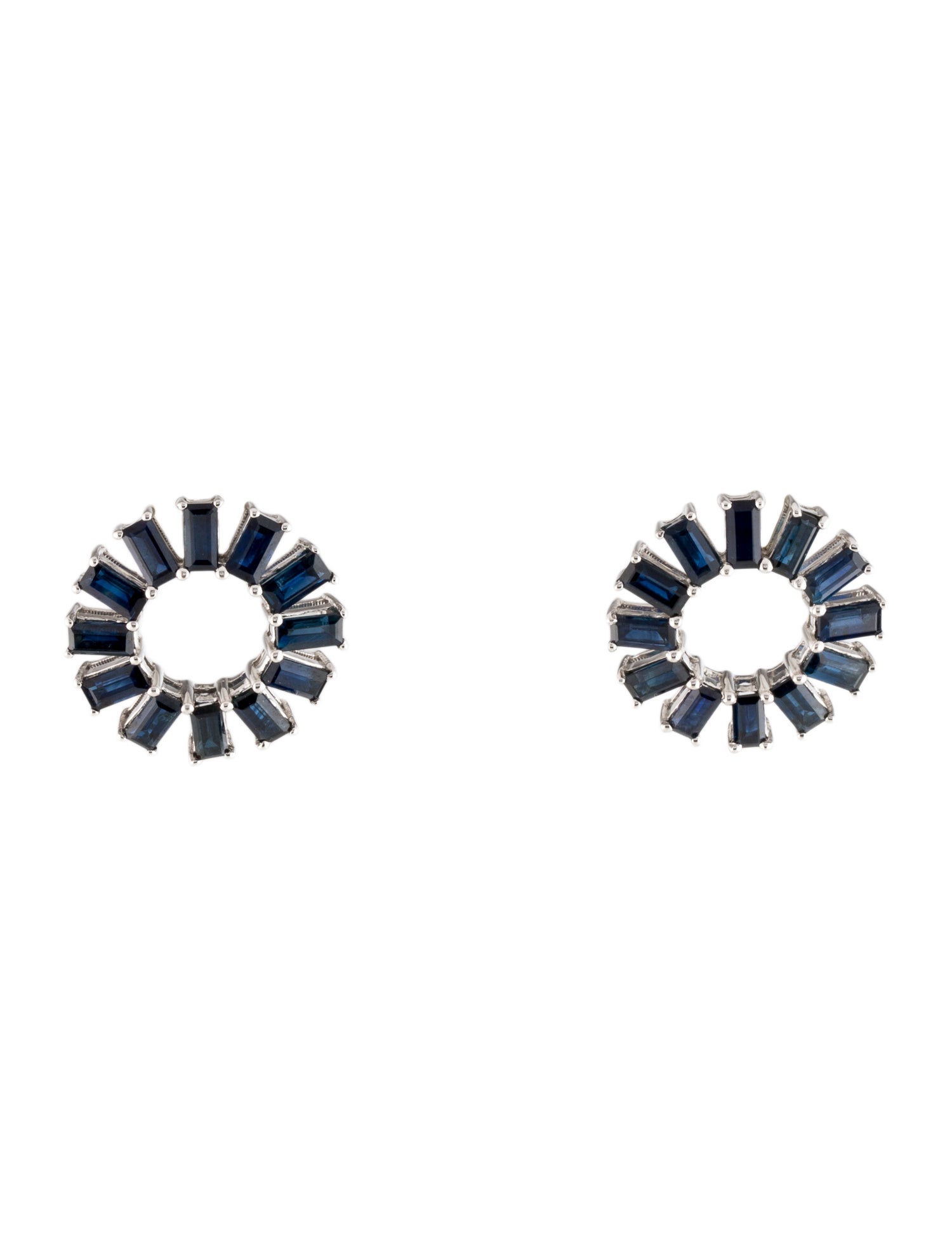 Dana Rebecca Designs 14K 2.64ctw Sapphire Stud Earrings