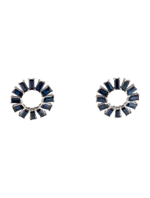 Dana Rebecca Designs 14K 2.64ctw Sapphire Stud Earrings