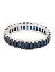 Dana Rebecca Designs 14K 4.68w Sapphire Krystyn Kylie Eternity Band