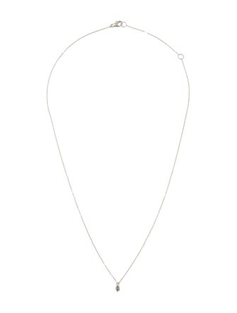 Dana Rebecca Designs 14K Diamond Solitaire Pendant Necklace