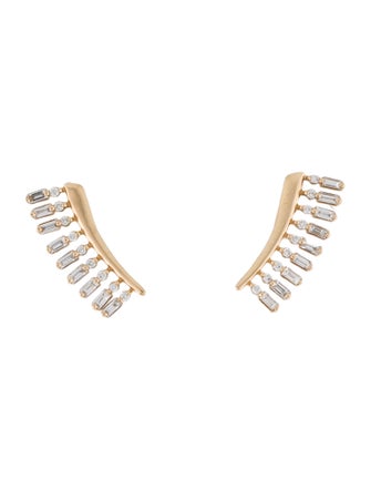 Dana Rebecca Designs 14K Diamond Stud Lobe Earrings