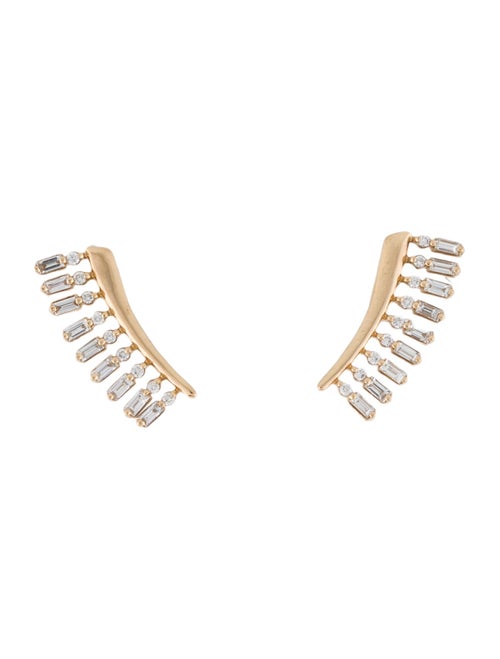 Dana Rebecca Designs 14K Diamond Stud Lobe Earrings
