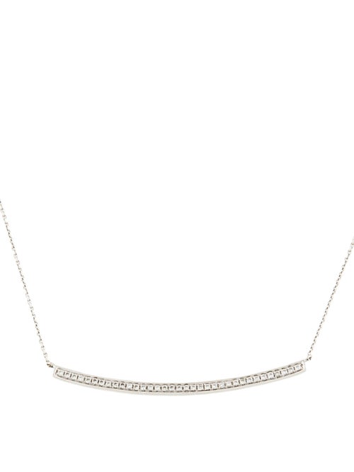 Dana Rebecca Designs 14K Diamond Sylvie Rose Long Bar Necklace