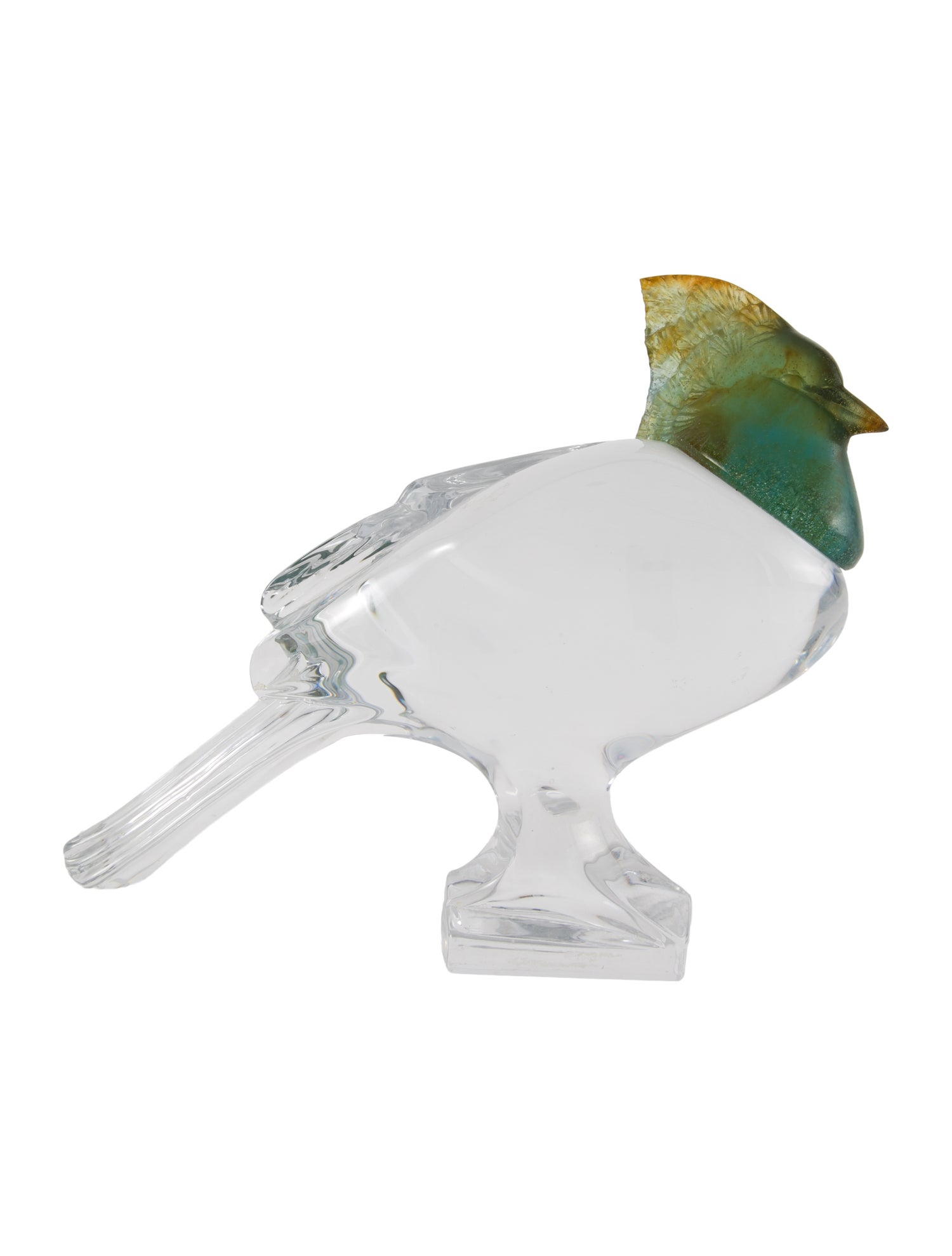 Daum Crystal Bird Figure