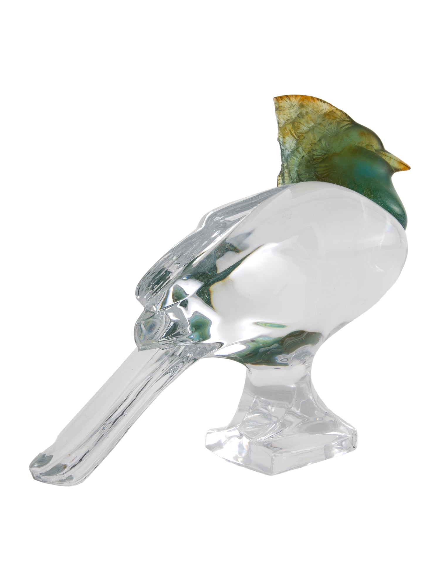 Daum Crystal Bird Figure