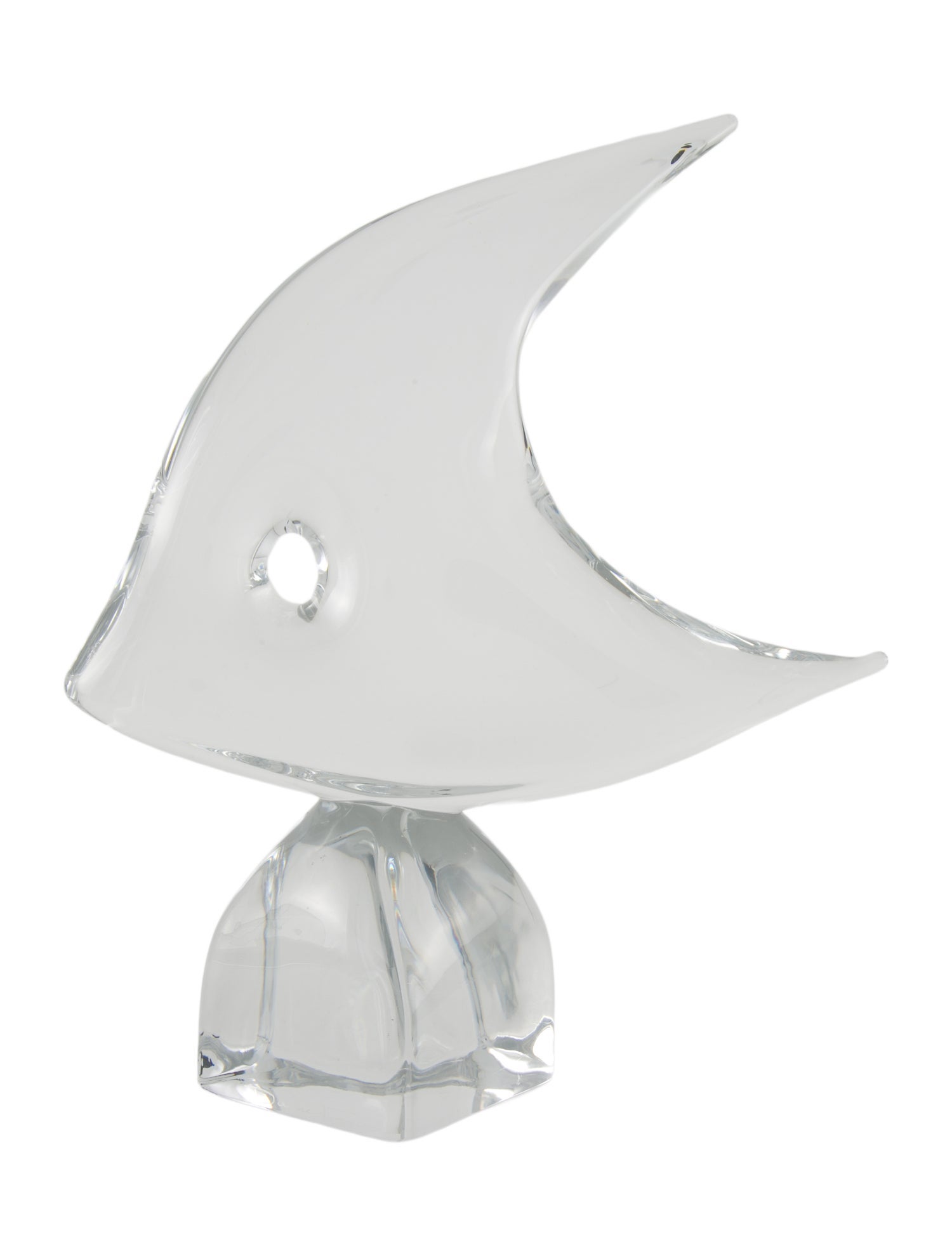 Daum Crystal Fish Figurine