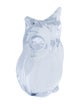 Daum Crystal Owl Figurine