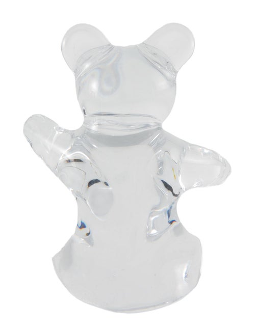 Daum Pair Of Crystal Animal Figurines