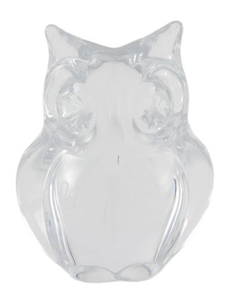 Daum Pair Of Crystal Animal Figurines