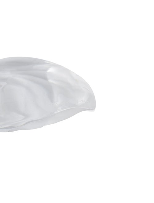 Daum Heart & Hands Crystal Paperweight