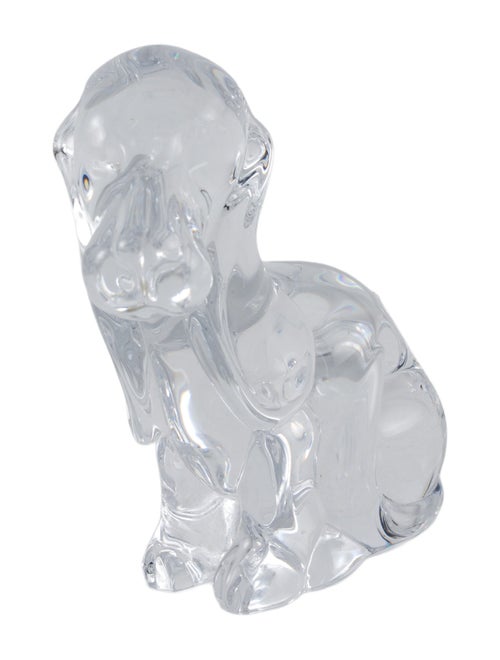 Daum Basset Hound Dog Figurine