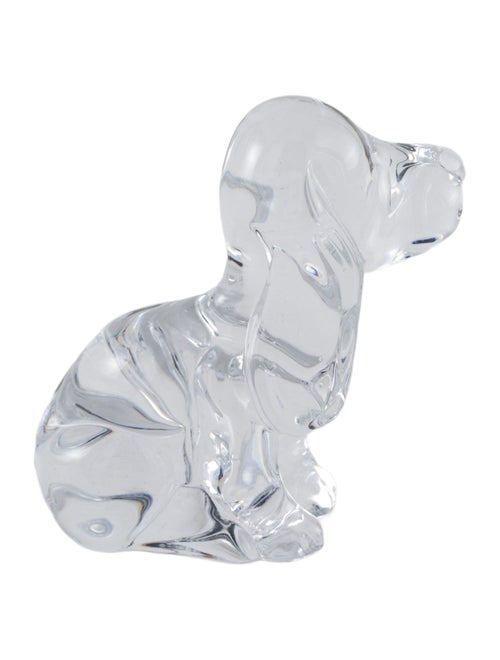 Daum Basset Hound Dog Figurine